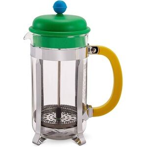 NWOT RARE Bodum Limited Edition 70 Anniversary Colorful Coffee French Press